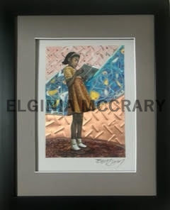 A World in Her Head - Original Artwork